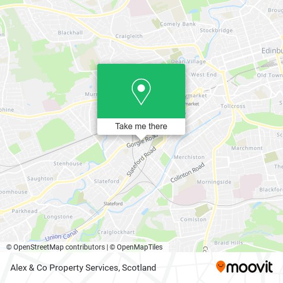 Alex & Co Property Services map
