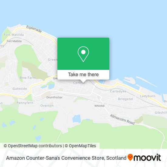 Amazon Counter-Sana's Convenience Store map