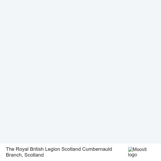 The Royal British Legion Scotland Cumbernauld Branch map