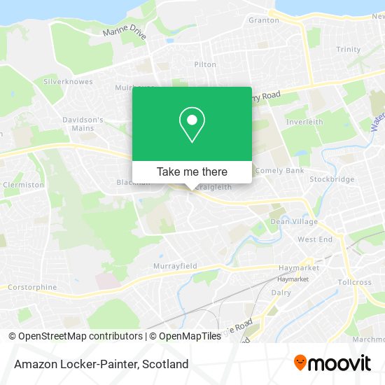 Amazon Locker-Painter map
