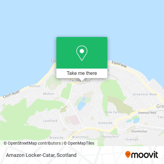 Amazon Locker-Catar map