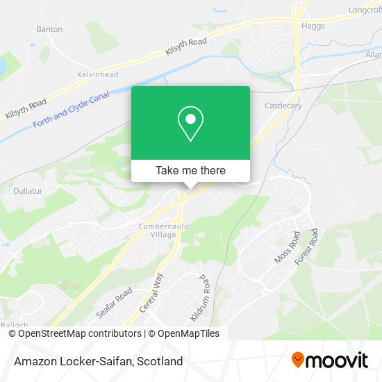 Amazon Locker-Saifan map