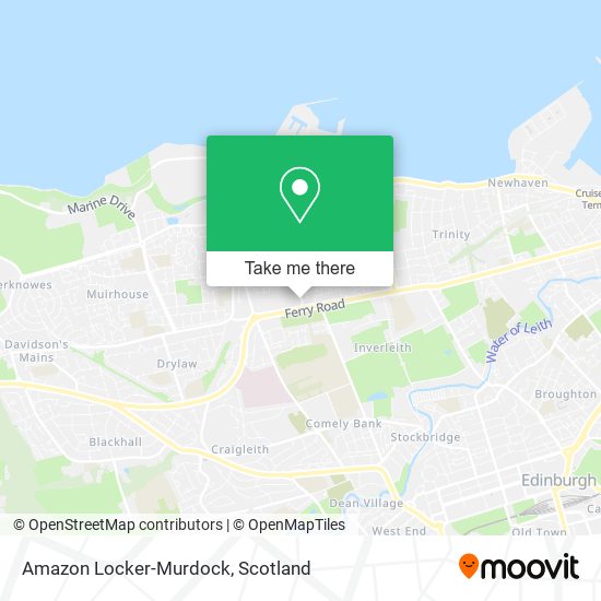 Amazon Locker-Murdock map
