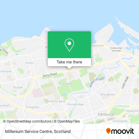 Millenium Service Centre map