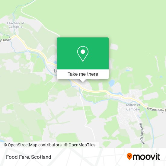 Food Fare map