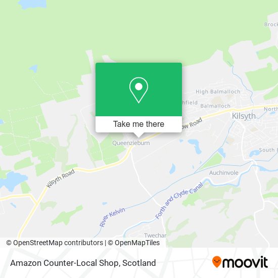 Amazon Counter-Local Shop map