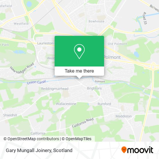 Gary Mungall Joinery map