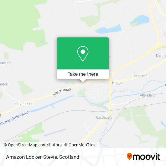 Amazon Locker-Stevie map