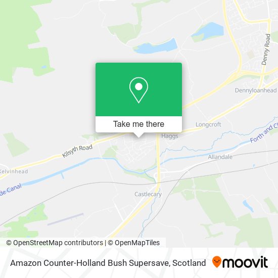 Amazon Counter-Holland Bush Supersave map