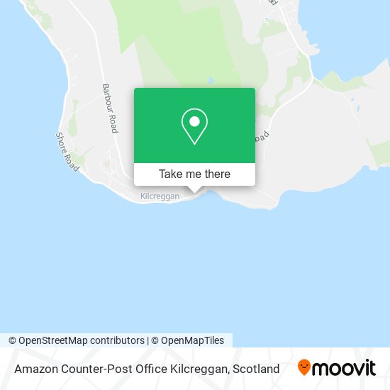 Amazon Counter-Post Office Kilcreggan map