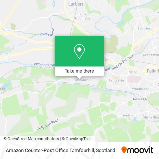 Amazon Counter-Post Office Tamfourhill map