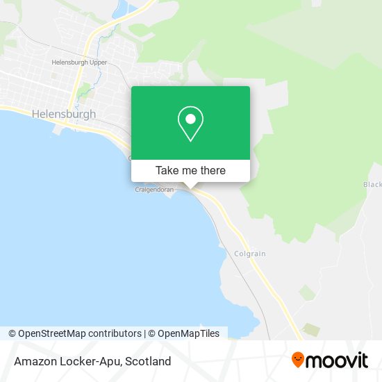 Amazon Locker-Apu map