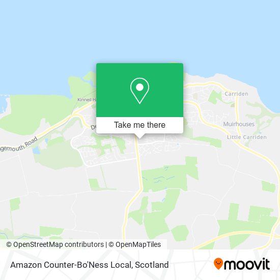 Amazon Counter-Bo'Ness Local map