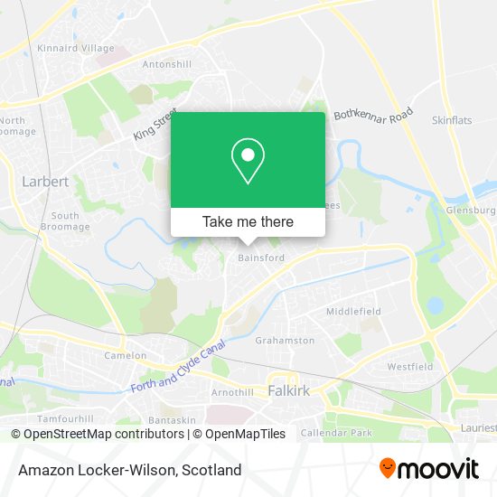 Amazon Locker-Wilson map