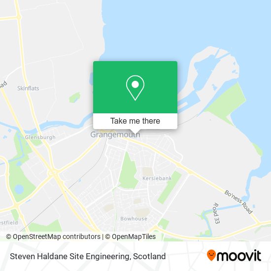 Steven Haldane Site Engineering map