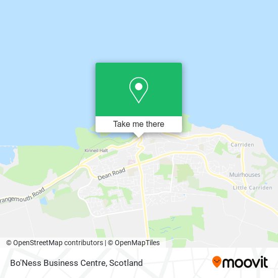 Bo'Ness Business Centre map