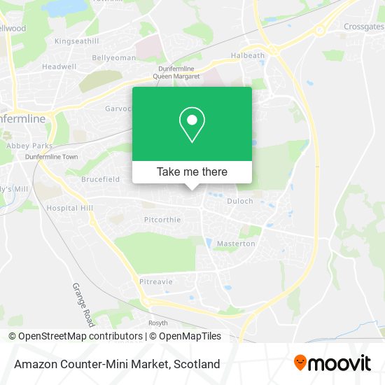 Amazon Counter-Mini Market map