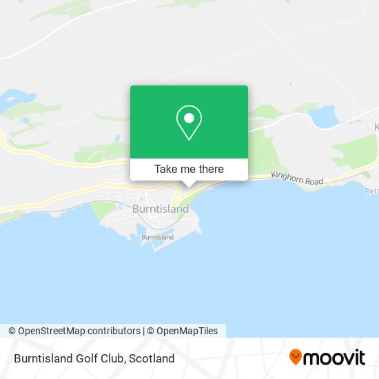 Burntisland Golf Club map