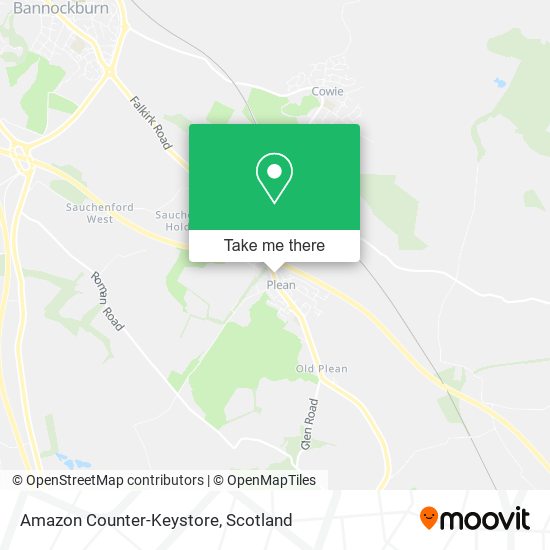 Amazon Counter-Keystore map