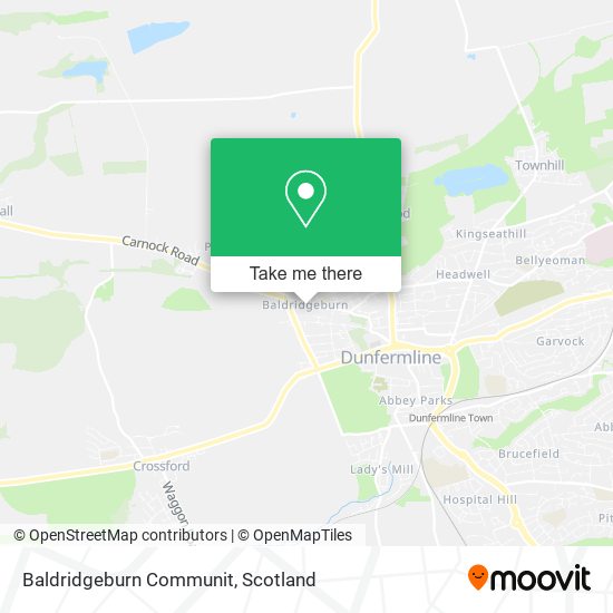 Baldridgeburn Communit map