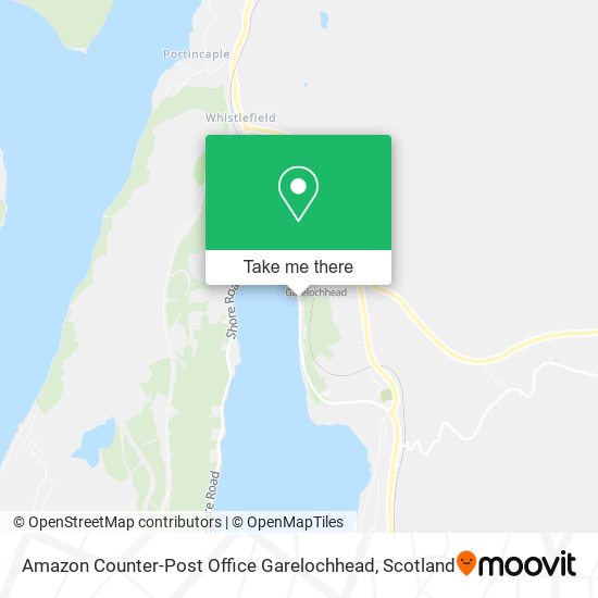 Amazon Counter-Post Office Garelochhead map