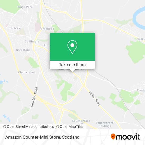 Amazon Counter-Mini Store map