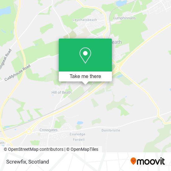 Screwfix map