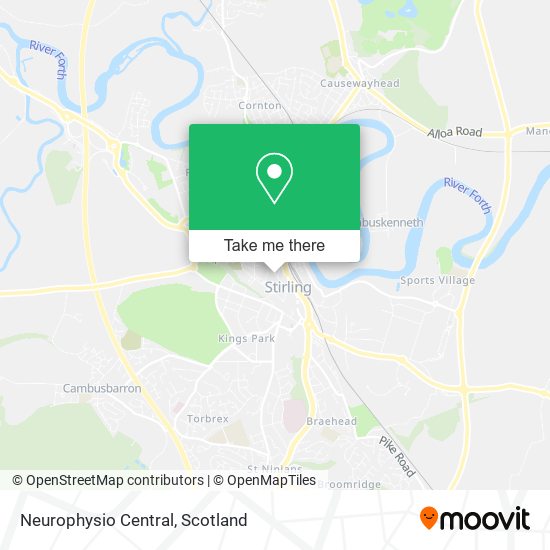 Neurophysio Central map
