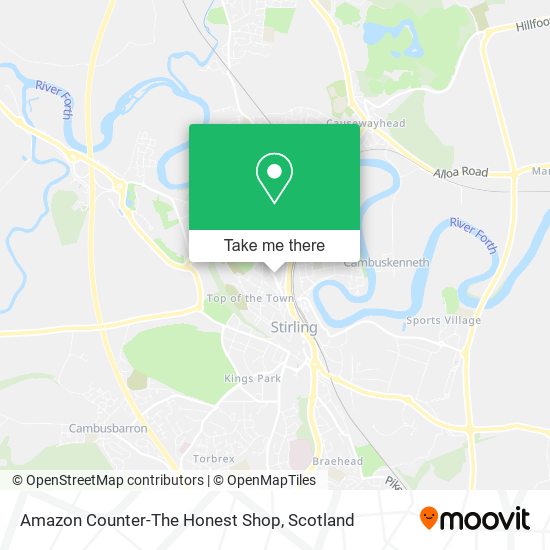 Amazon Counter-The Honest Shop map