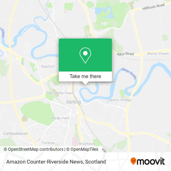 Amazon Counter-Riverside News map