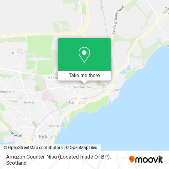 Amazon Counter-Nisa (Located Insde Of BP) map