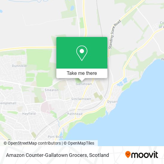 Amazon Counter-Gallatown Grocers map