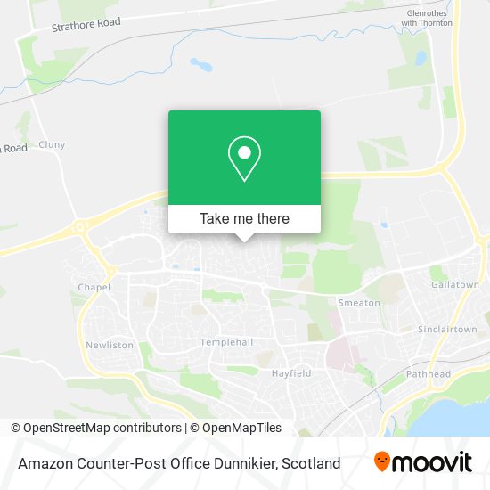 Amazon Counter-Post Office Dunnikier map
