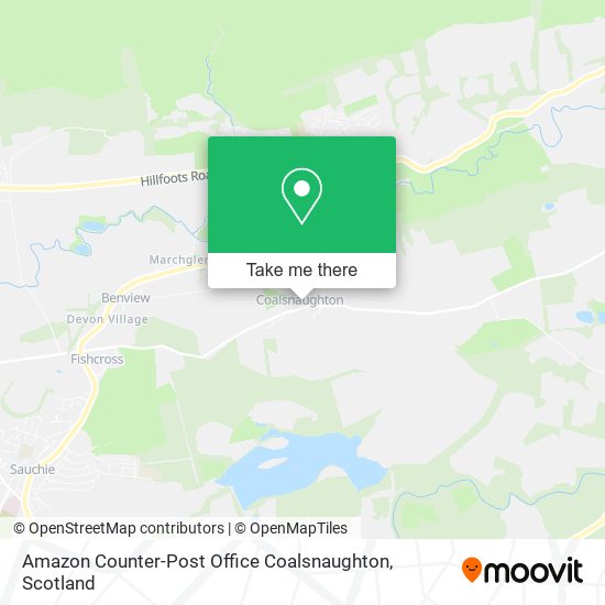 Amazon Counter-Post Office Coalsnaughton map