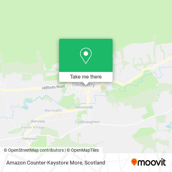 Amazon Counter-Keystore More map