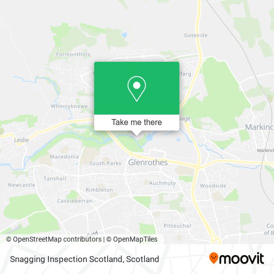 Snagging Inspection Scotland map