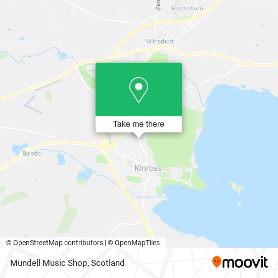 Mundell Music Shop map