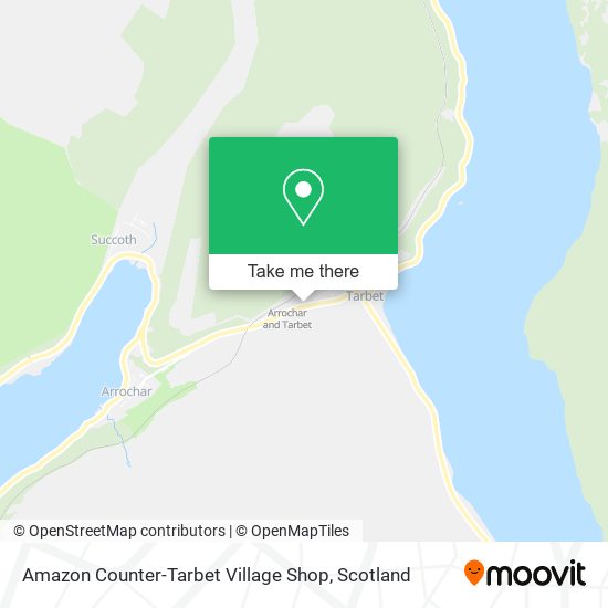 Amazon Counter-Tarbet Village Shop map