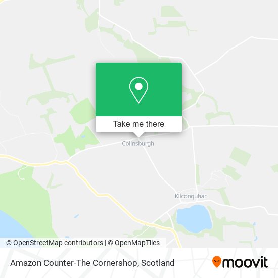 Amazon Counter-The Cornershop map