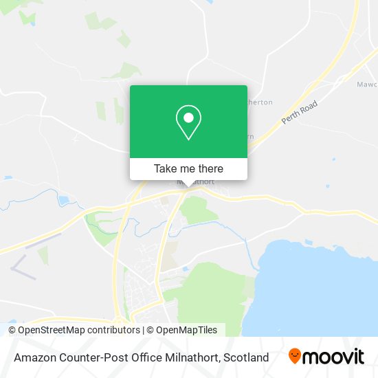 Amazon Counter-Post Office Milnathort map