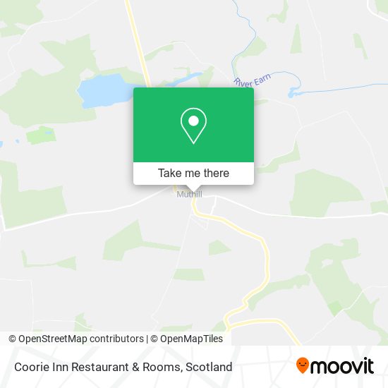 Coorie Inn Restaurant & Rooms map