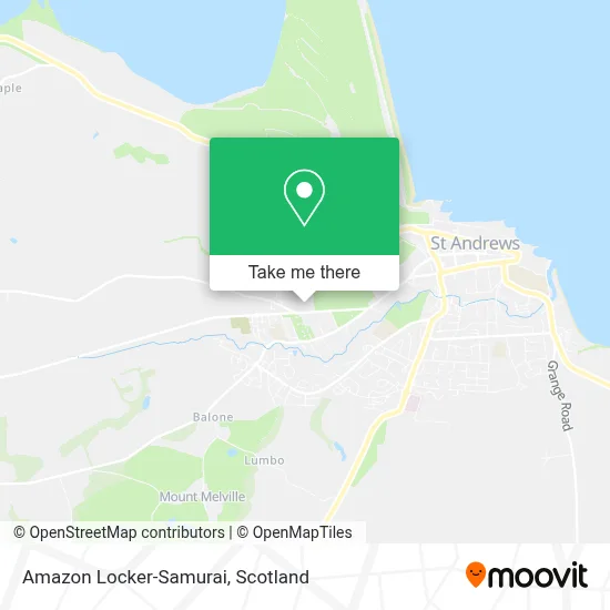 Amazon Locker-Samurai map