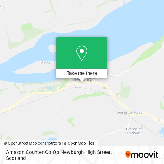 Amazon Counter-Co-Op Newburgh-High Street map