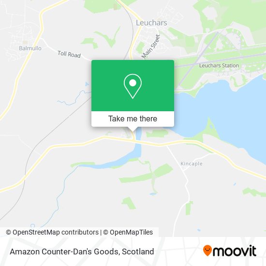 Amazon Counter-Dan's Goods map