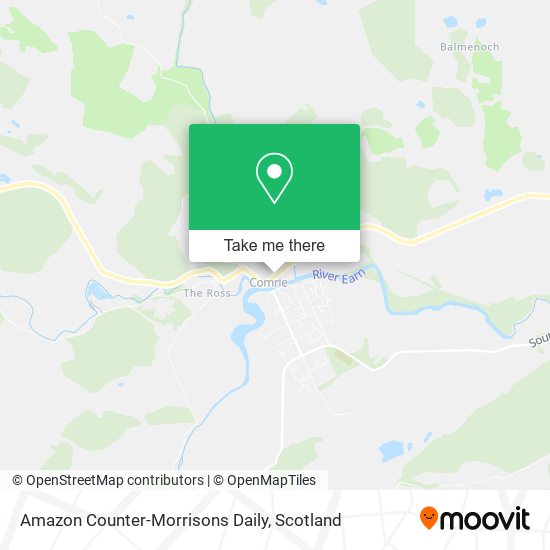 Amazon Counter-Morrisons Daily map