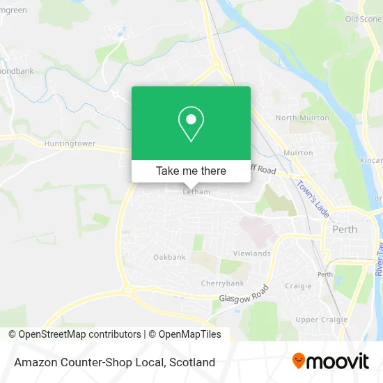 Amazon Counter-Shop Local map