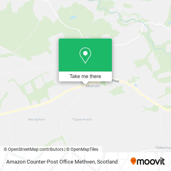 Amazon Counter-Post Office Methven map