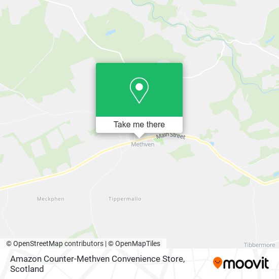 Amazon Counter-Methven Convenience Store map