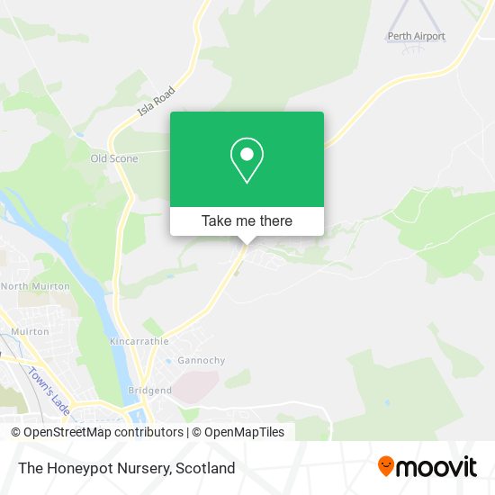 The Honeypot Nursery map