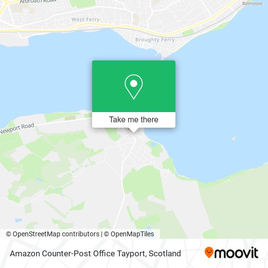 Amazon Counter-Post Office Tayport map